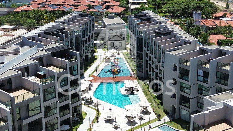 Conforto em Carneiros | Flat Família (X05-A)