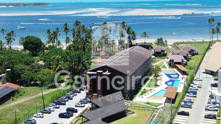 Studio em Resort | Pé na Areia (D219)
