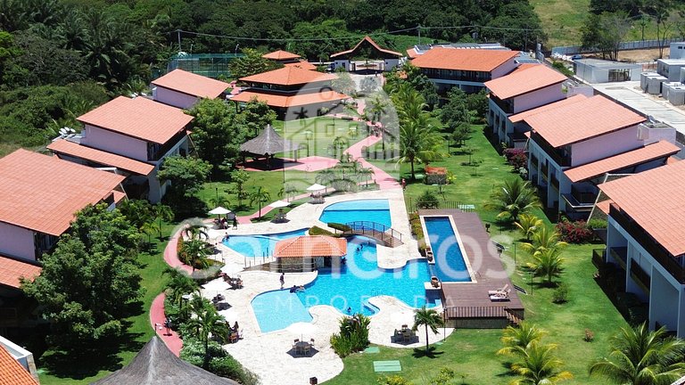 Flat 1º Andar - Club Meridional Praia dos Carneiros (B2-3PP)