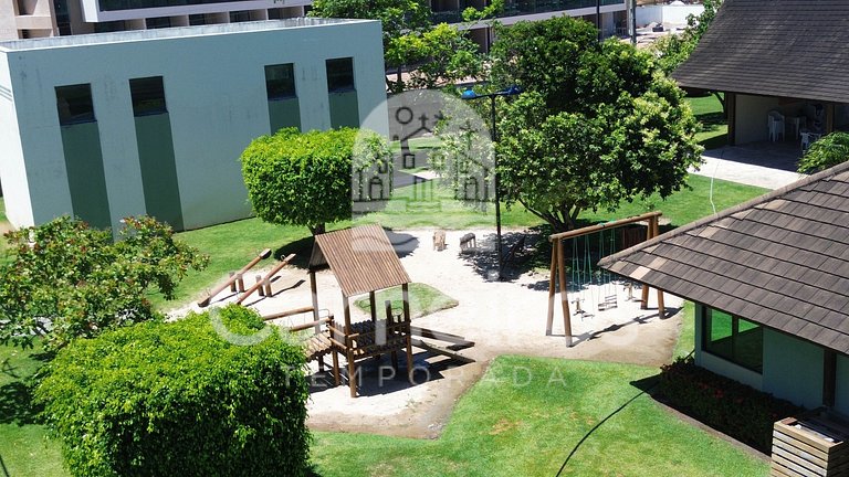 Carneiros | Bangalô c/ Piscina e Secretária (A6)