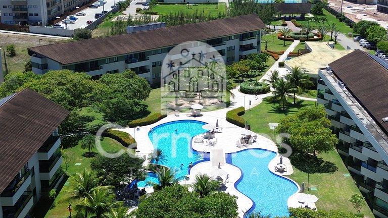 Flat 2 Quartos no Carneiros Beach Resort (A02-3)