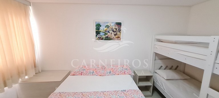 Flat 01 quarto - Carneiros Beach Resort (B12-5)