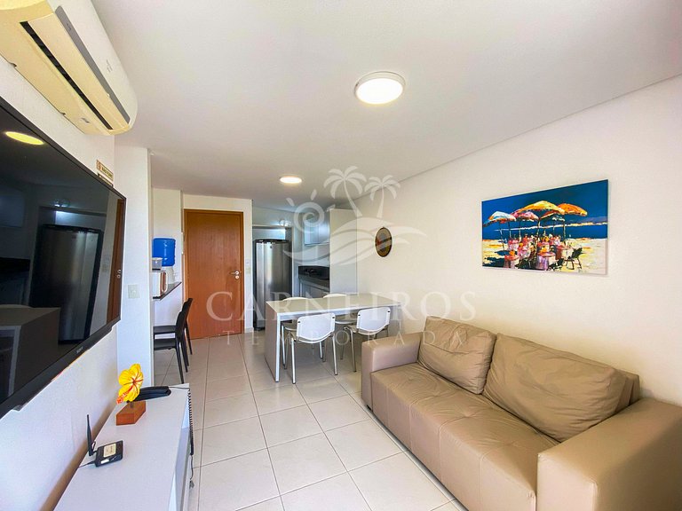 Flat 1 Quarto - Carneiros Beach Resort (B19-D)