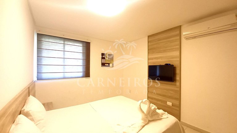 Flat 1 Quarto - Carneiros Beach Resort (C19-4)