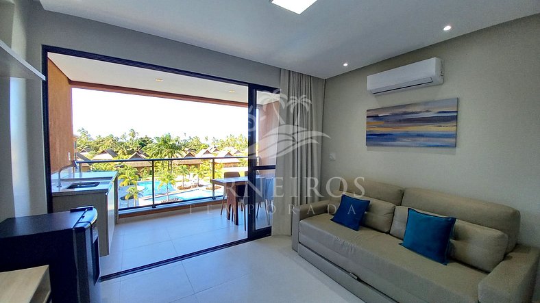 Flat 1 Quarto - Eco Resort Praia dos Carneiros (A21-3)