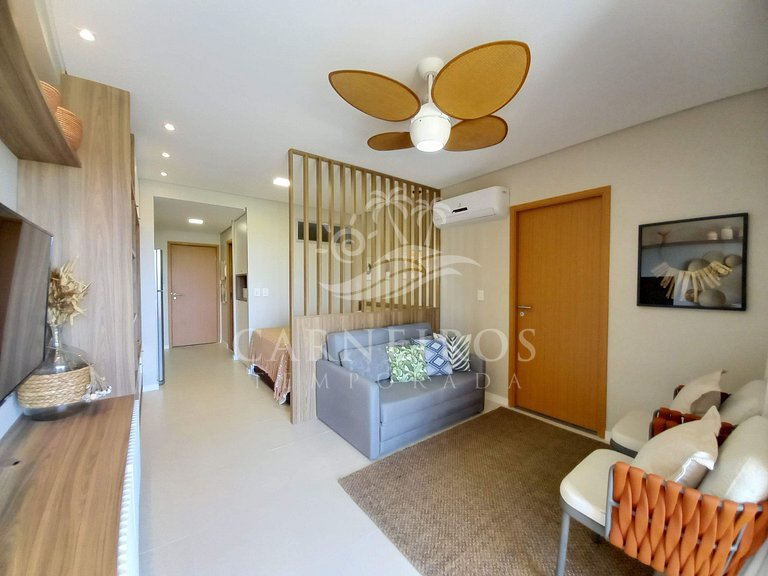 Flat 1 Quarto - Eco Resort Praia dos Carneiros (A22-1)