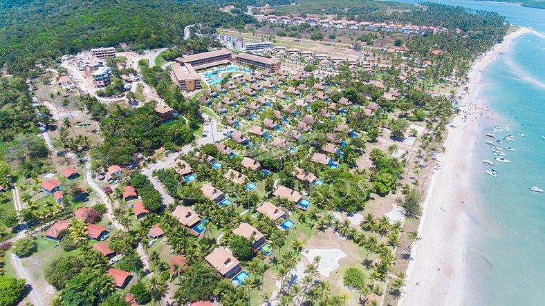 Flat 1 Quarto - Eco Resort Praia dos Carneiros (B17-2)