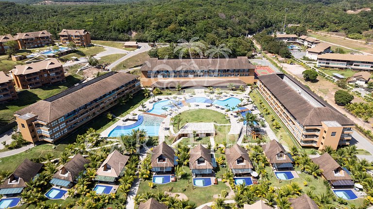 Flat 1 Quarto - Eco Resort Praia dos Carneiros (X01-2)