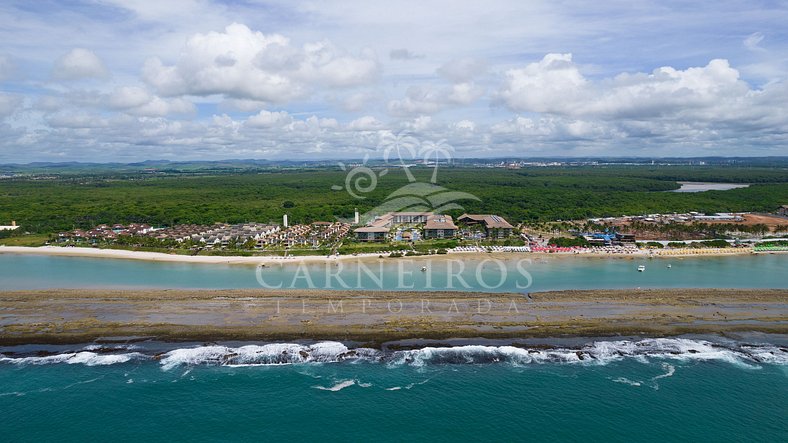 Flat 2 Quartos - La Fleur Polinésia - Porto de Galinhas