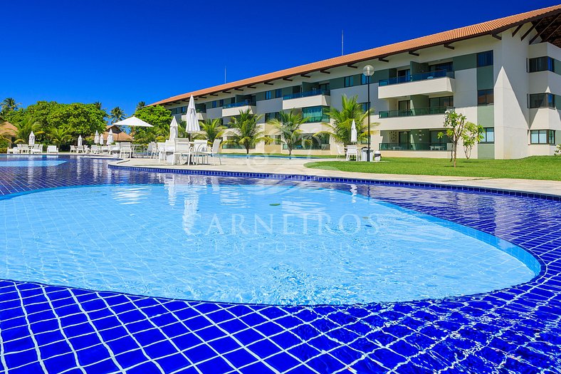 Flat 2 Quartos no Carneiros Beach Resort (A02-2)