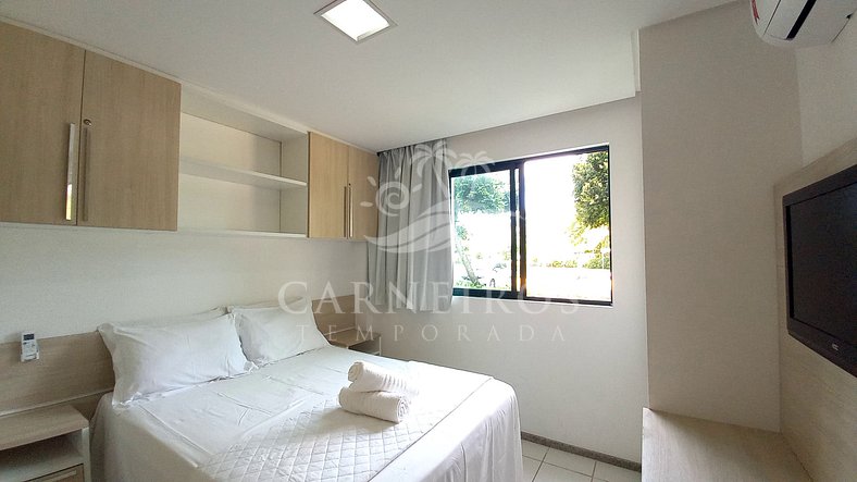Flat 2 Quartos no Marulhos Resort (A01-4)