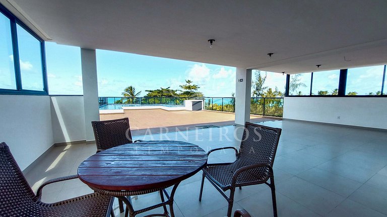 Maraca Beach Residence II - Flat com varanda (C15)