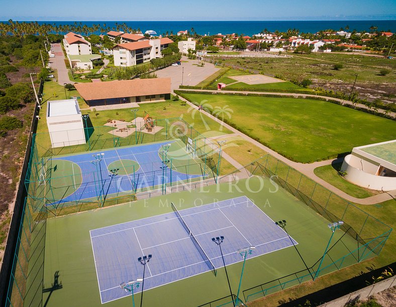 Vista Piscina no Carneiros Beach Resort (C04-2)